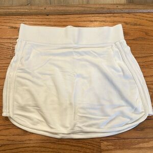 Athleta white mini skirt. Size XS